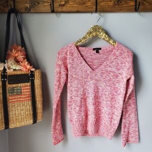 J.Crew Flared Sleeve Swing Sweater XXS Pink